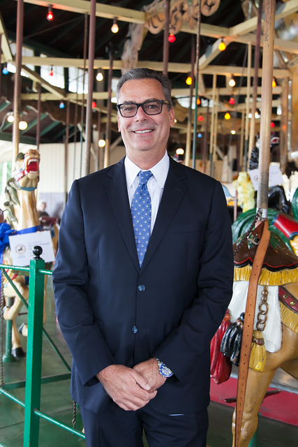 Doug Kerner participating in Friends of Balboa Park Carousel Day