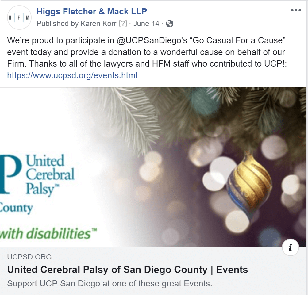 UCP Casual For A Cause 6 14