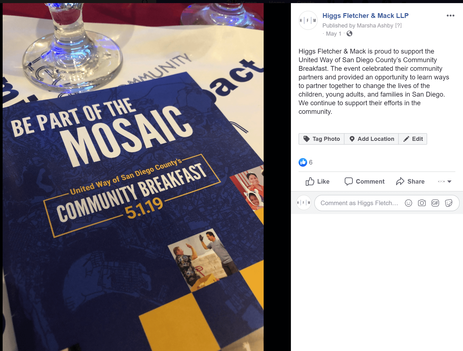 United Way Community Breakfast 5 1